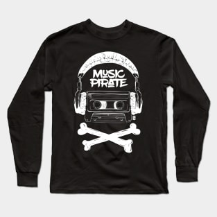 Music pirate Long Sleeve T-Shirt